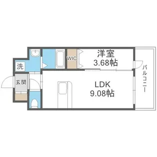 第52川崎ビル【10階】の間取り