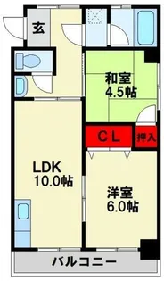 マイニチビル【3階】の間取り