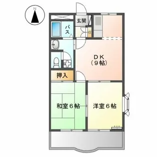 Residence Enfinity M2【3階】の間取り
