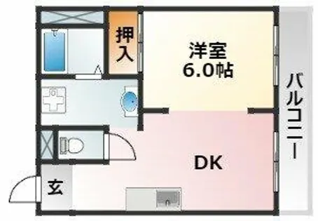 大阪府大阪市東淀川区瑞光3丁目【マンション】の間取り