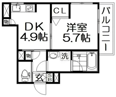 Maison de luxe【3階】の間取り
