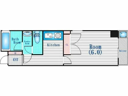 ビクトワーレ【2階】の間取り
