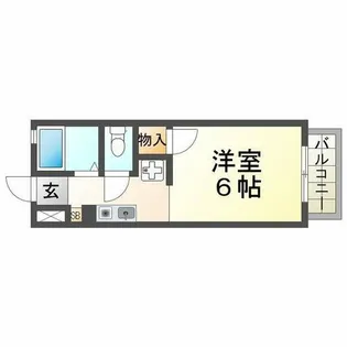 ラポール【1階】の間取り