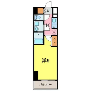 プロシード新安城【1階】の間取り