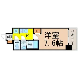 メイクスデザイン上前津【3階】の間取り