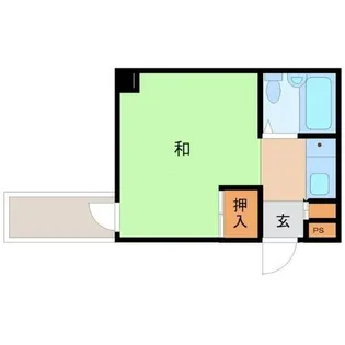 グローバル竹馬【4階】の間取り