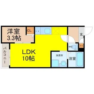 Jack kirihataⅡ【2階】の間取り