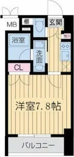 レジデンス金山スクエア(旧プライムアーバン金山)【7階】の間取り