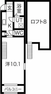IN STYLE SHIBATA(イン・スタイル柴田)【2階】の間取り