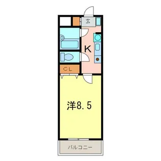 Leggero【1階】の間取り