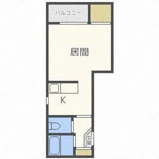 ツインビルいとう2号館【403号室】の間取り