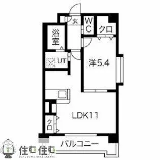 Bel Fiore M【1階】の間取り