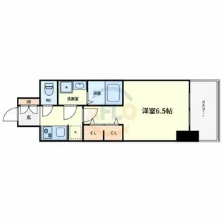 S-RESIDENCE堺altklas【10階】の間取り