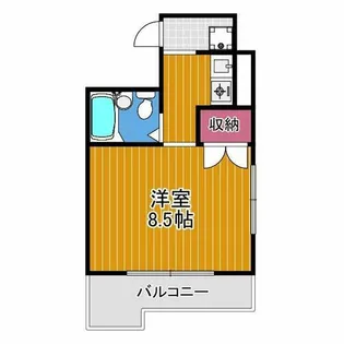 ピソ・デ・ホベン【4階】の間取り