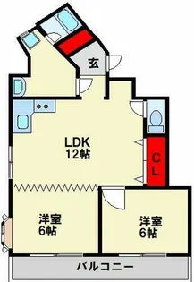 壽ビル【3階】の間取り