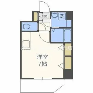 アコード中之島【10階】の間取り