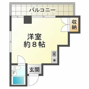 NOBSUN海岸通【3階】の間取り