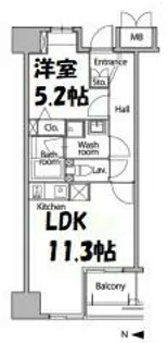 グラン・アベニュー栄【2階】の間取り