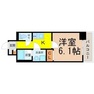 スカイホース【8階】の間取り