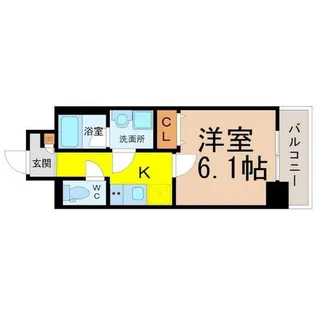 スカイホース【9階】の間取り