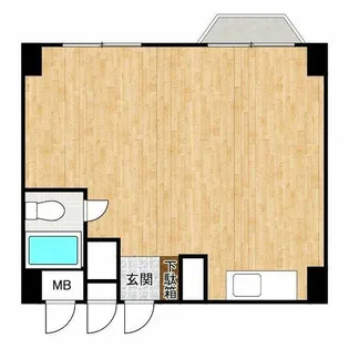 チサンマンション第7新大阪【9階】の間取り