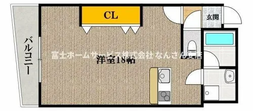 オリエンタル日本橋【5階】の間取り