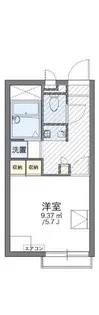 レオパレスパピルスHTY【2階】の間取り