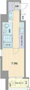 ライブコート千種【15階】の間取り