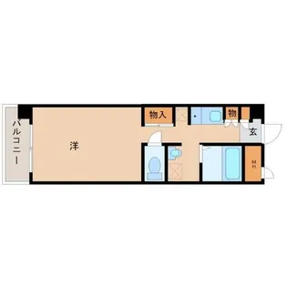 ロジュマンヴェールB棟【8階】の間取り