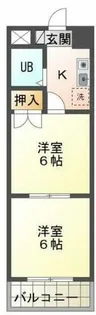 ラ・ヴェルデセコンド【2-C号室】の間取り