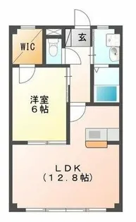 アールズコート【1階】の間取り