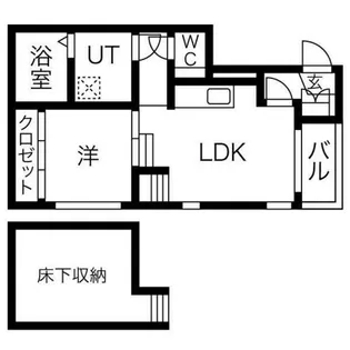 カーバンクル【1階】の間取り