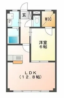 アールズコート【1階】の間取り