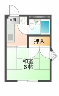 ハイシティ小池【209号室】の間取り