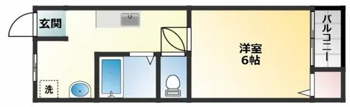 我孫子文化【2階】の間取り