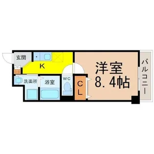 セントラルハイツ名古屋【1階】の間取り