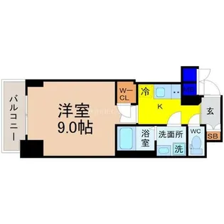 S-RESIDENCE東別院【13階】の間取り