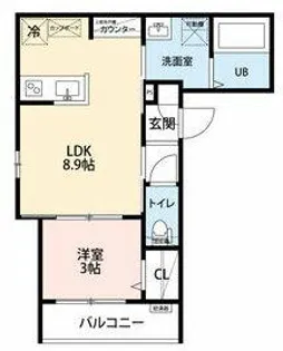 robot home山王【2階】の間取り