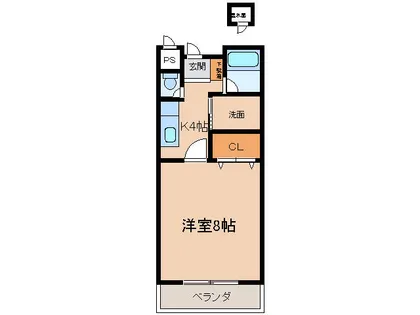 LaMaison Bonheur【2階】の間取り