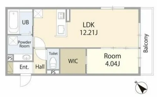 プラム【1階】の間取り