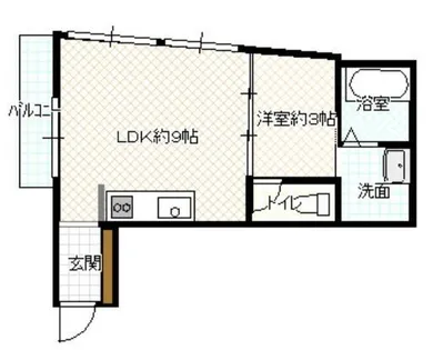 ヘリテージコート寺家町(ジケマチ)【1階】の間取り