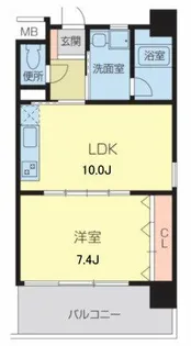 ARROW FIELDS壱番館【7階】の間取り