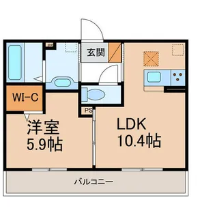 アビリオ【2階】の間取り
