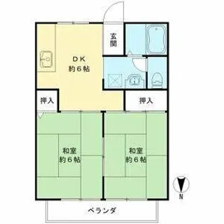 Pacific Lavie【2階】の間取り