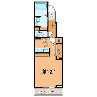 エアリー【1階】の間取り