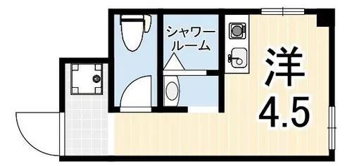 深江本町マンション【2階】の間取り