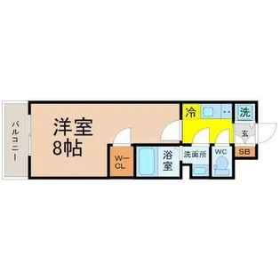 エスリード新栄グランラグジェ【9階】の間取り