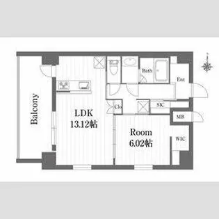 エメルミナ豊中岡町【9階】の間取り