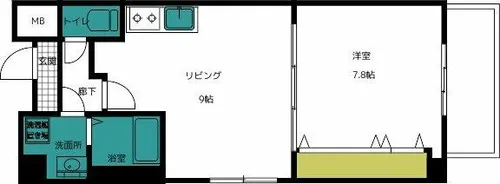 グランディオーズ【5階】の間取り