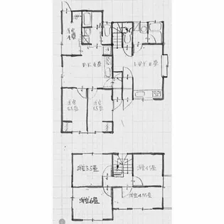 愛知県犬山市大字羽黒字外山【一戸建】の間取り
